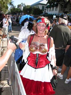 Body Painting 2004 photo - Duval Street, Key West